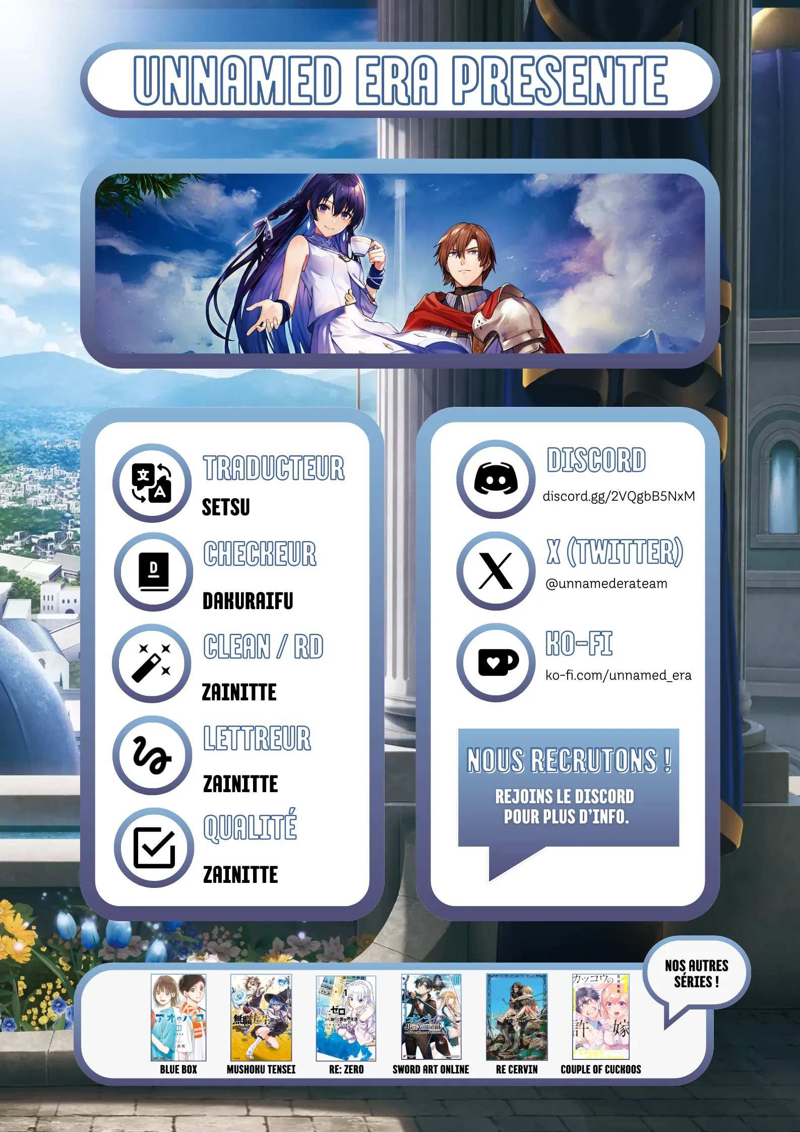 Read Unnamed memory FR Manga Online
