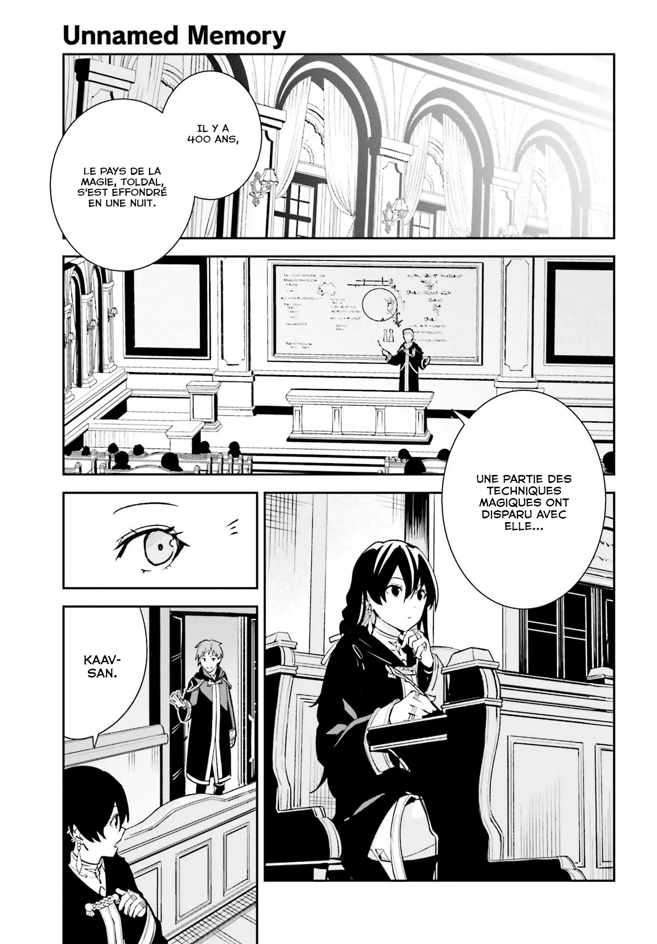 Read Unnamed memory FR Manga Online