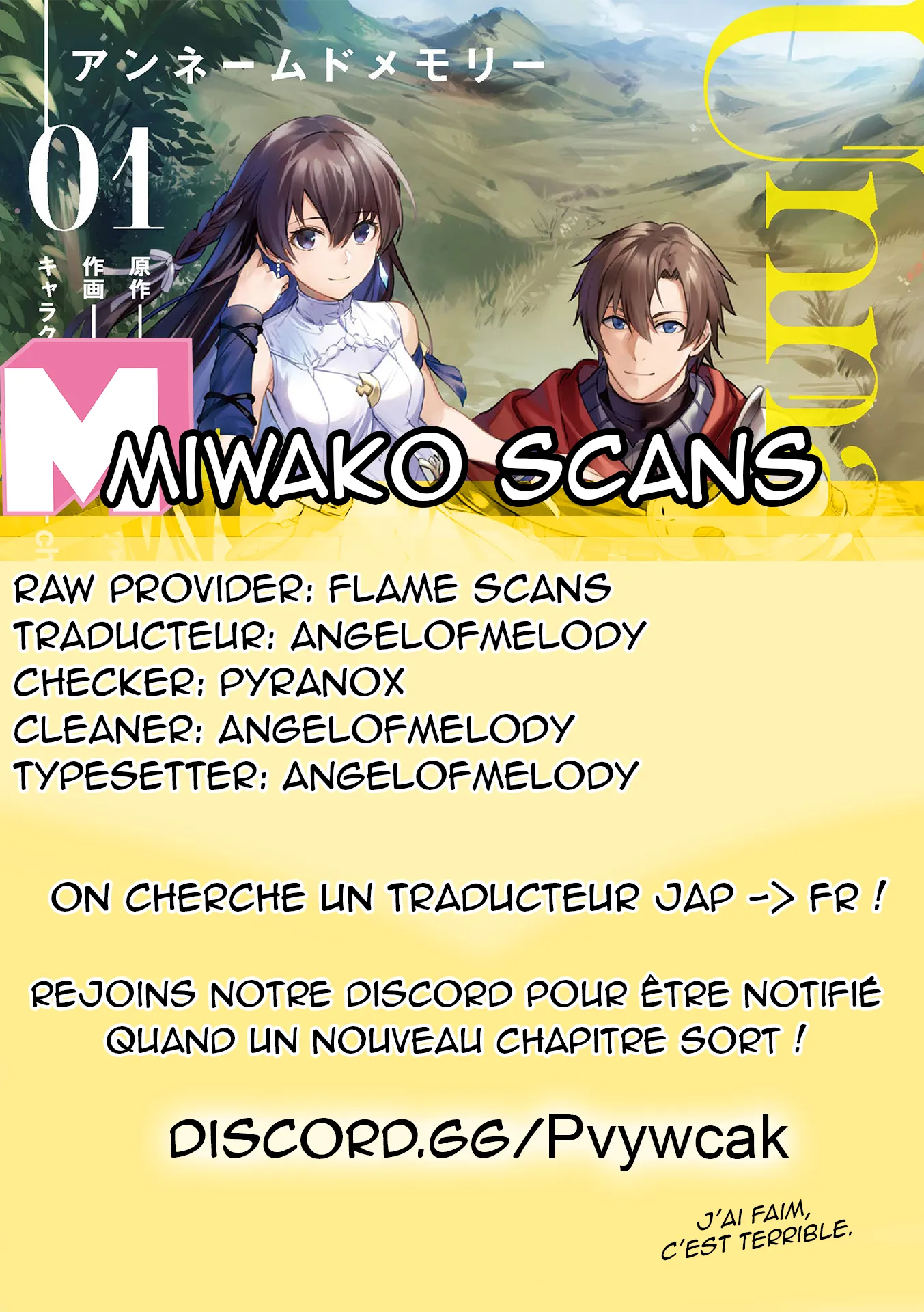 Read Unnamed memory FR Manga Online