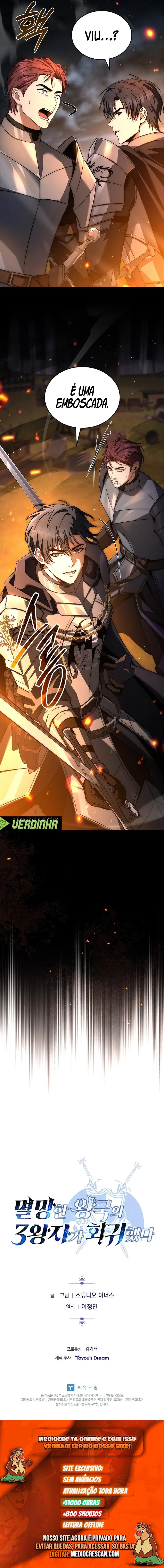 Read A Regressão do Terceiro Príncipe do Reino Caído (PT-BR) PT Manga Online