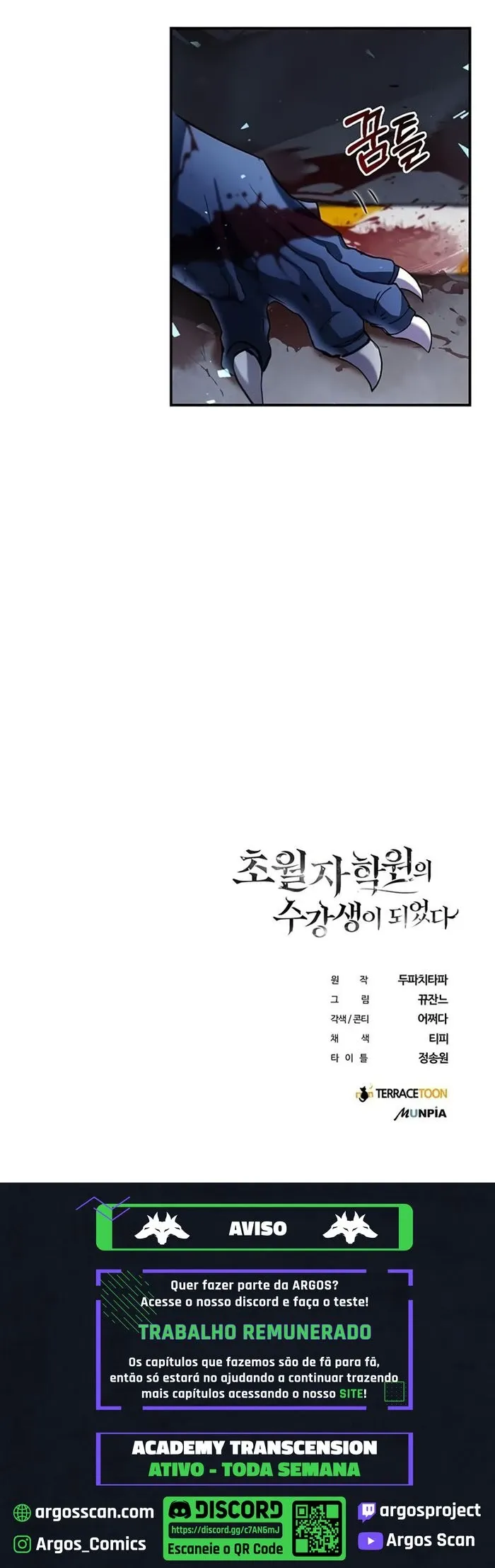 Read Academia da Transcendência (PT-BR) PT Manga Online