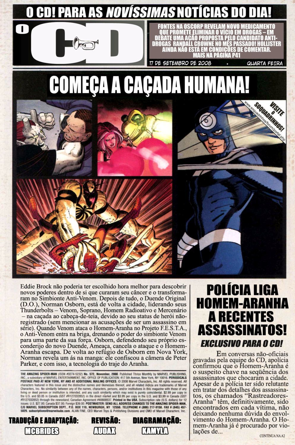 Read Amazing Spider Man (PT-BR) PT Manga Online