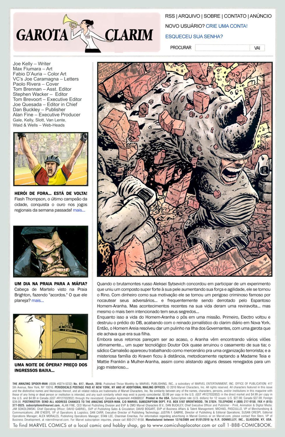 Read Amazing Spider Man (PT-BR) PT Manga Online
