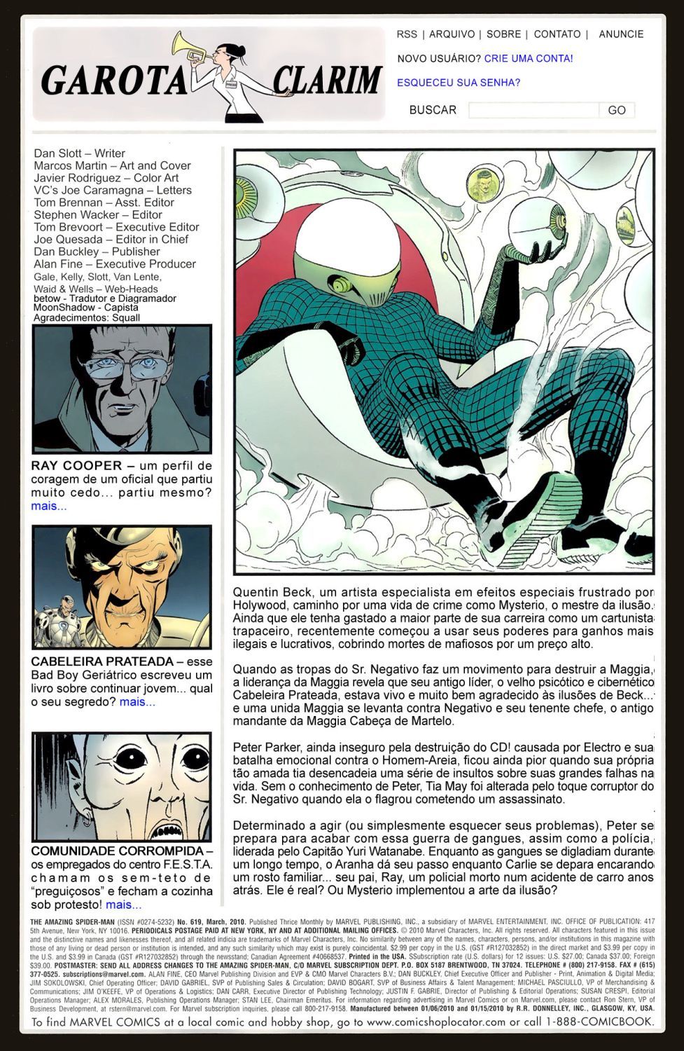 Read Amazing Spider Man (PT-BR) PT Manga Online