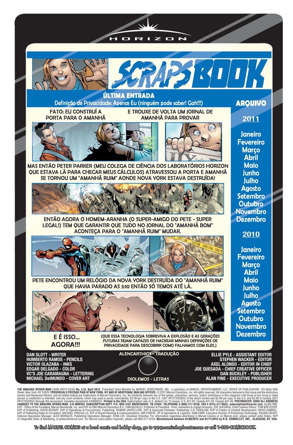 Read Amazing Spider Man (PT-BR) PT Manga Online