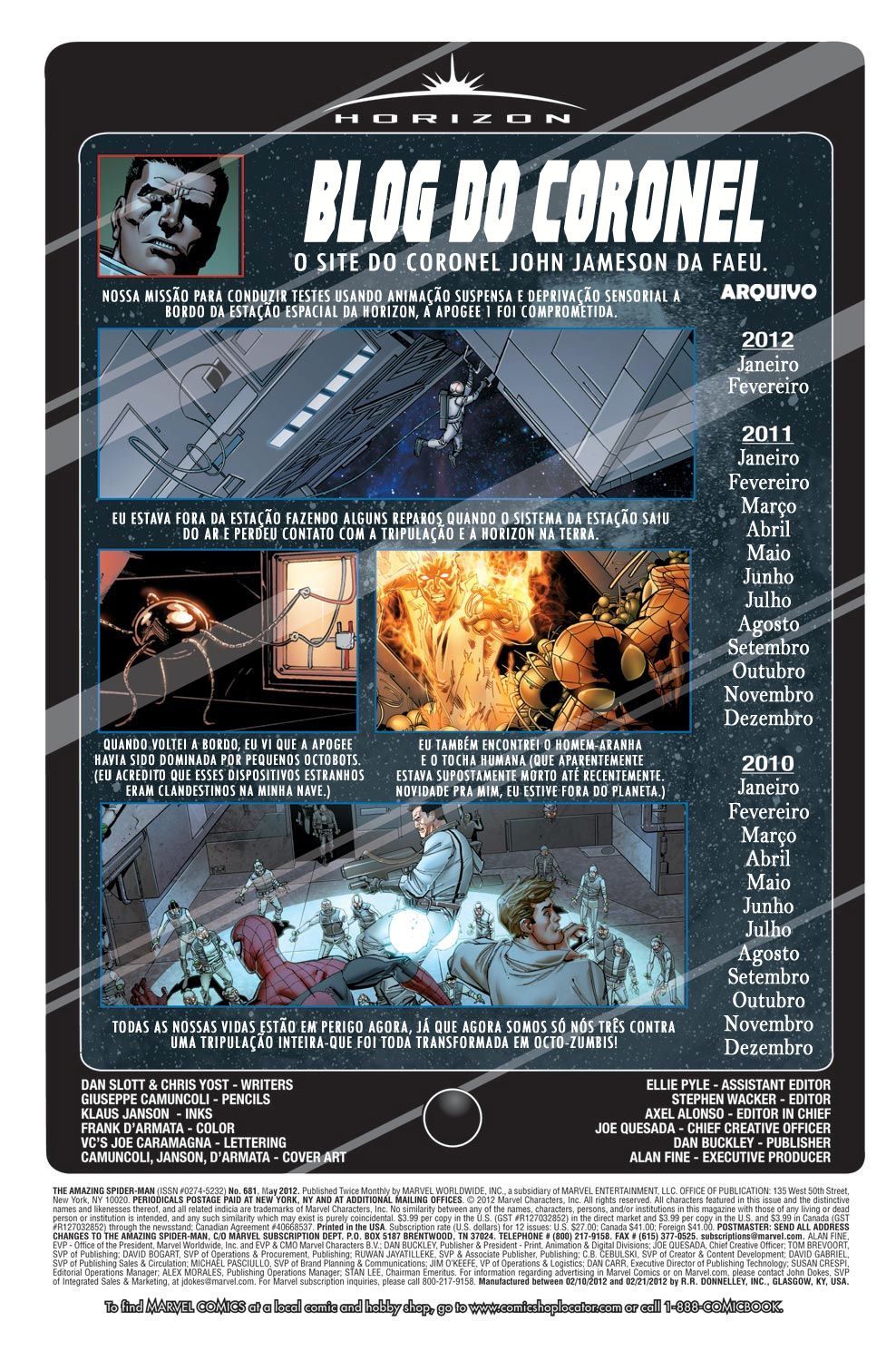 Read Amazing Spider Man (PT-BR) PT Manga Online