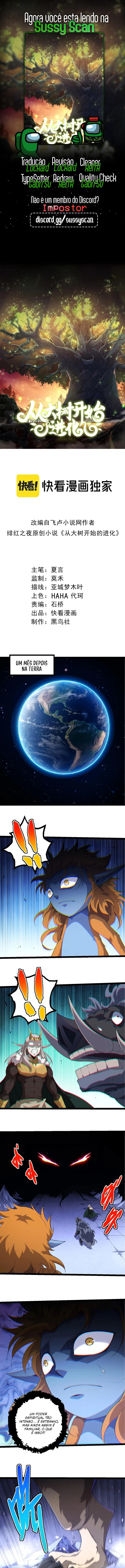 Read Começando a Evolução como uma Grande Árvore (PT-BR) PT Manga Online