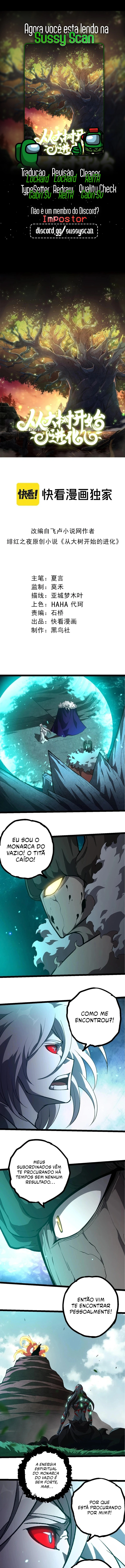 Read Começando a Evolução como uma Grande Árvore (PT-BR) PT Manga Online