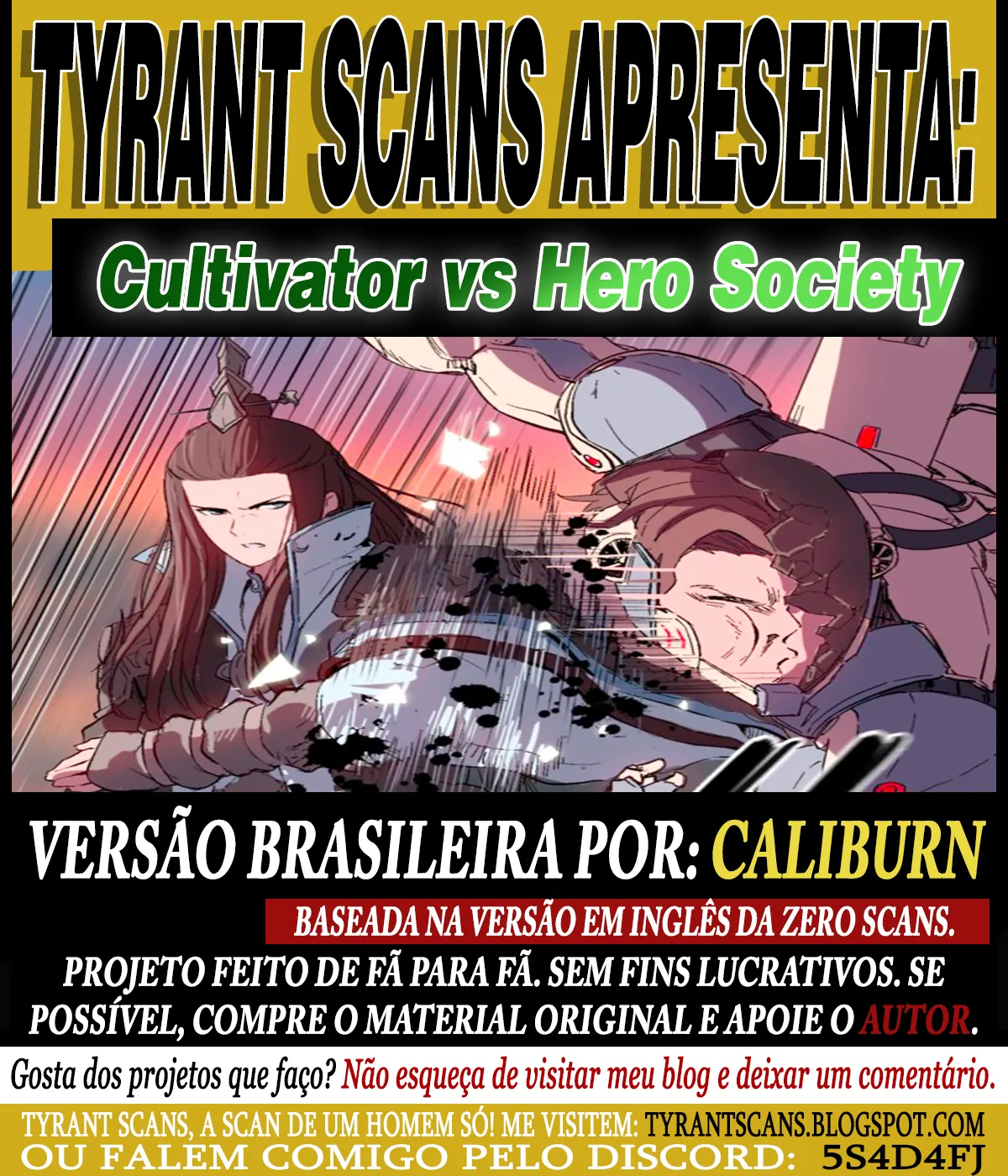 Read Cultivador Contra a Sociedade dos Heróis (PT-BR) PT Manga Online