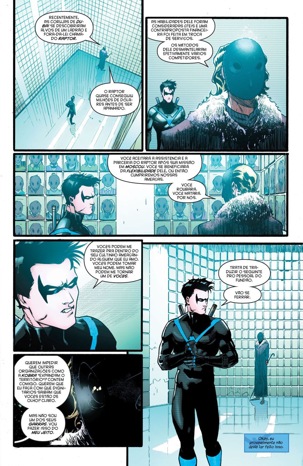Read DC Rebirth - Asa Noturna (PT-BR) PT Manga Online