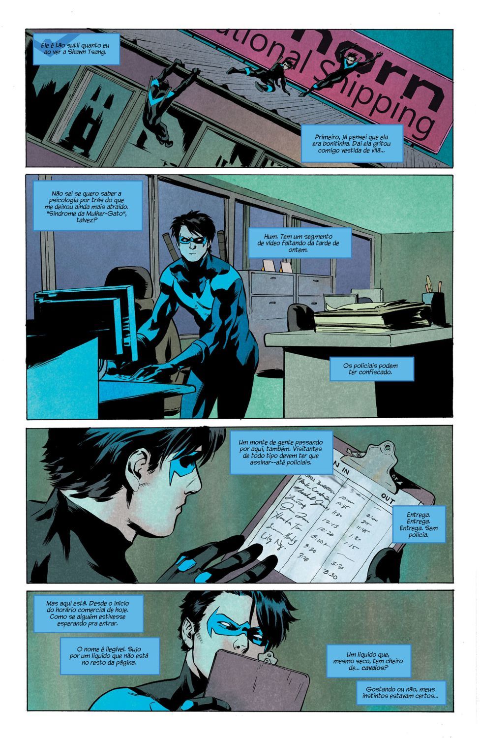 Read DC Rebirth - Asa Noturna (PT-BR) PT Manga Online