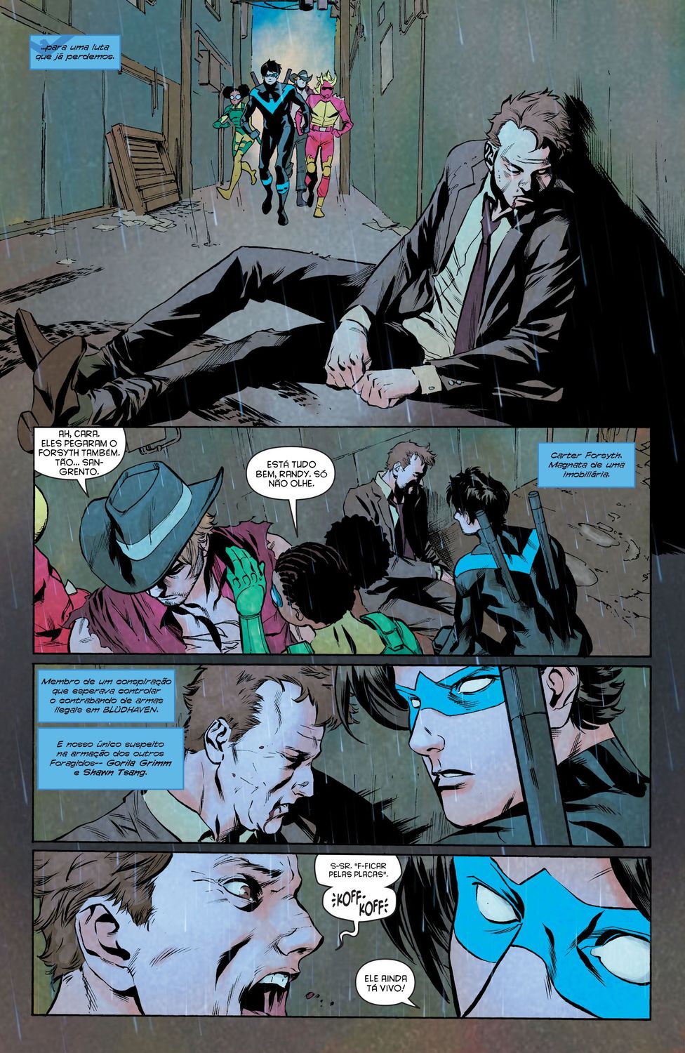 Read DC Rebirth - Asa Noturna (PT-BR) PT Manga Online