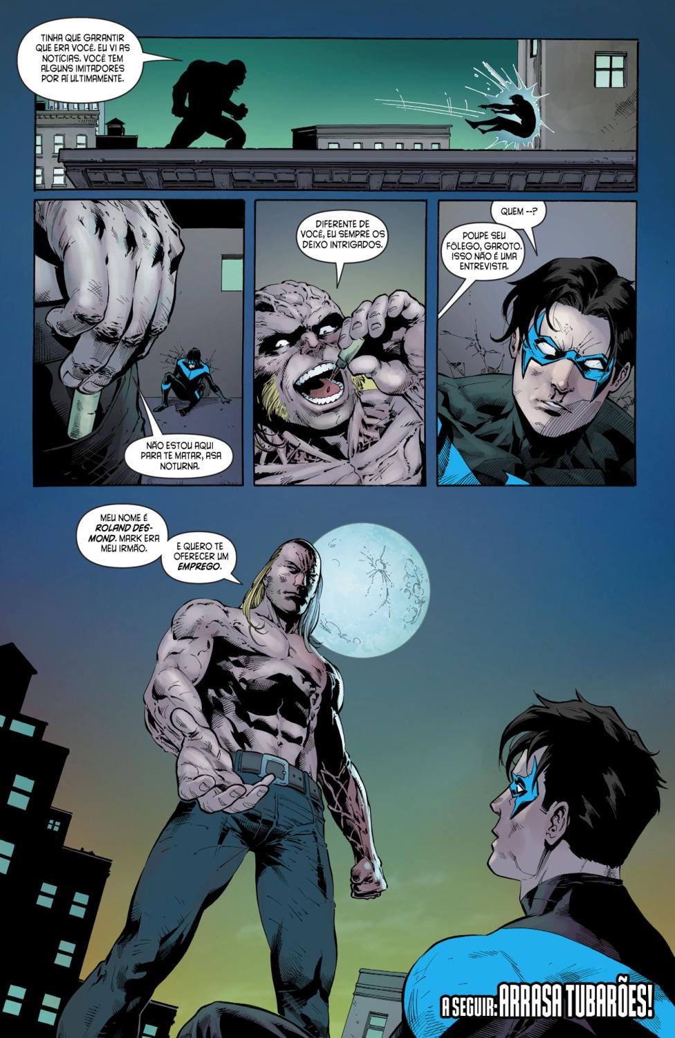 Read DC Rebirth - Asa Noturna (PT-BR) PT Manga Online