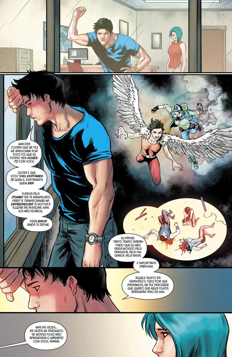 Read DC Rebirth - Asa Noturna (PT-BR) PT Manga Online