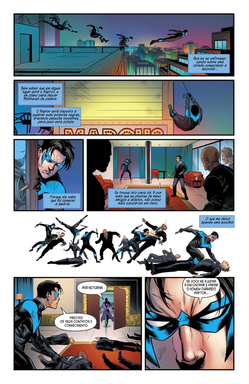 Read DC Rebirth - Asa Noturna (PT-BR) PT Manga Online