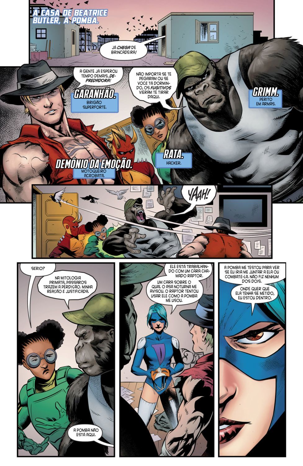 Read DC Rebirth - Asa Noturna (PT-BR) PT Manga Online