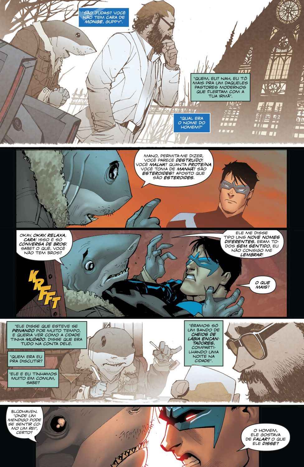 Read DC Rebirth - Asa Noturna (PT-BR) PT Manga Online