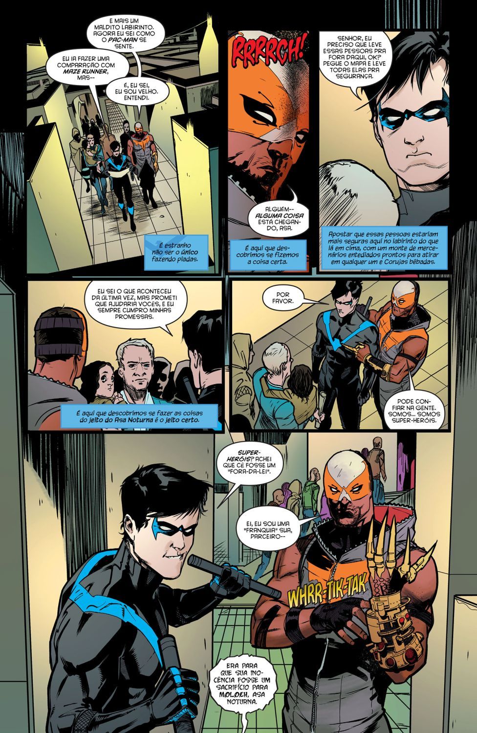 Read DC Rebirth - Asa Noturna (PT-BR) PT Manga Online