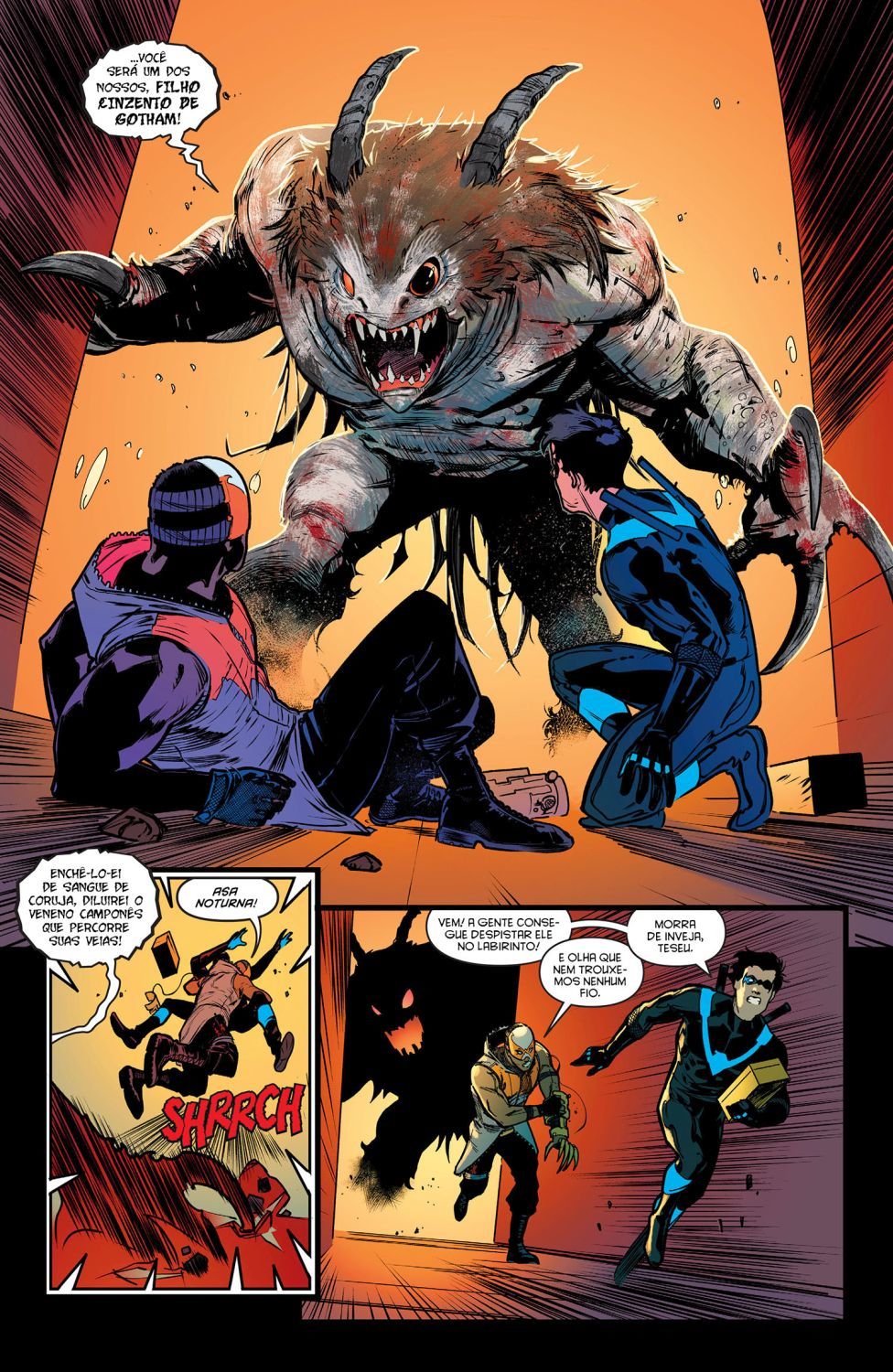 Read DC Rebirth - Asa Noturna (PT-BR) PT Manga Online