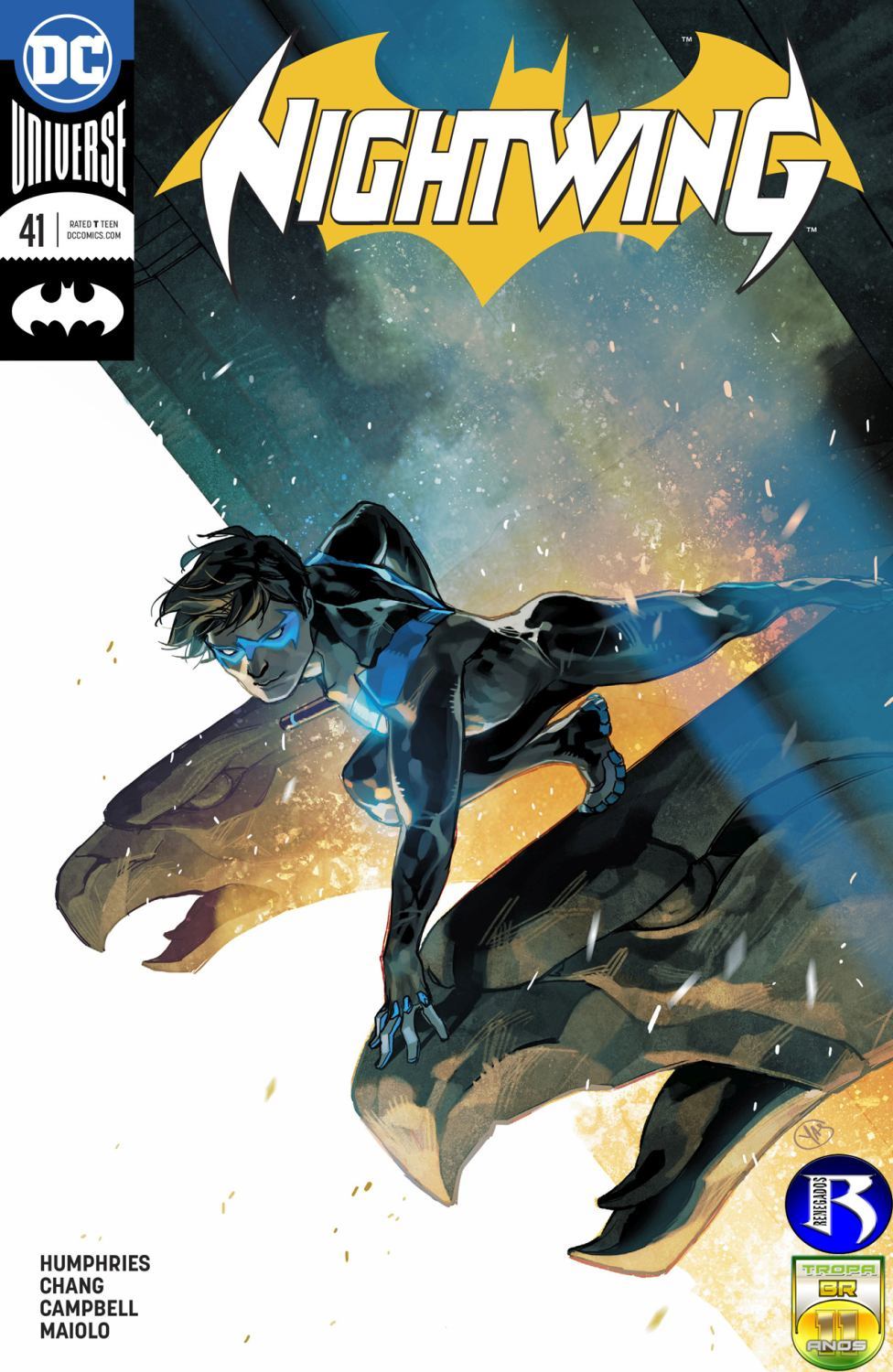 Read DC Rebirth - Asa Noturna (PT-BR) PT Manga Online