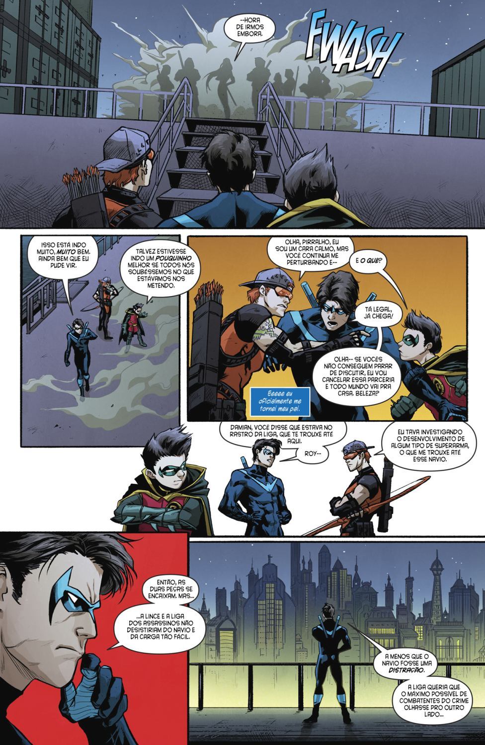 Read DC Rebirth - Asa Noturna (PT-BR) PT Manga Online