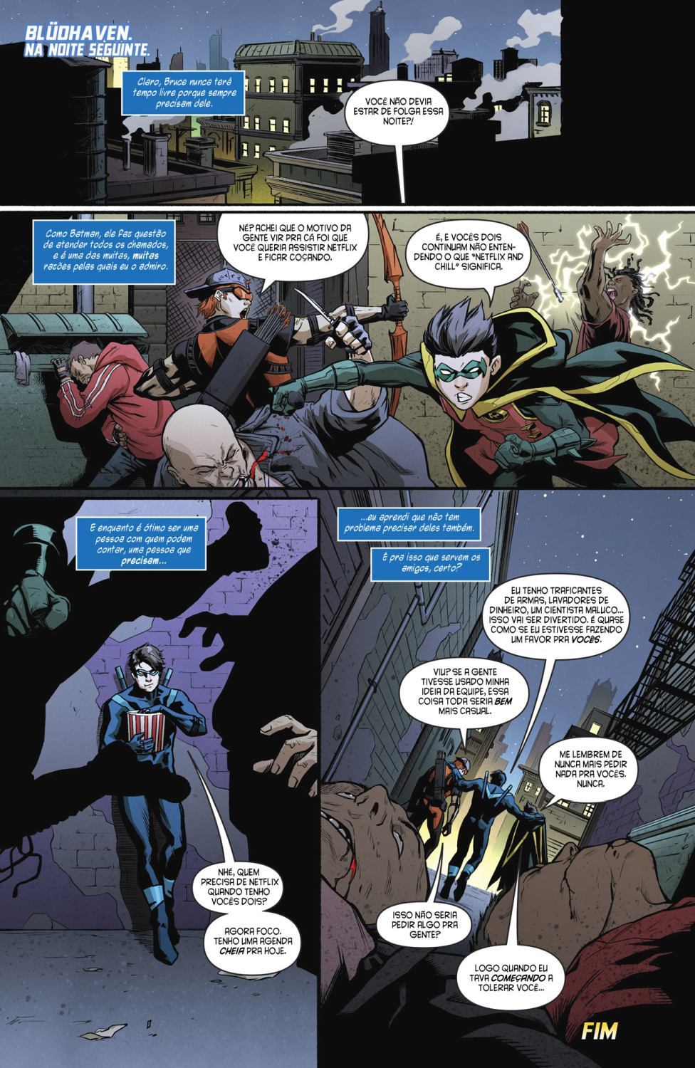 Read DC Rebirth - Asa Noturna (PT-BR) PT Manga Online