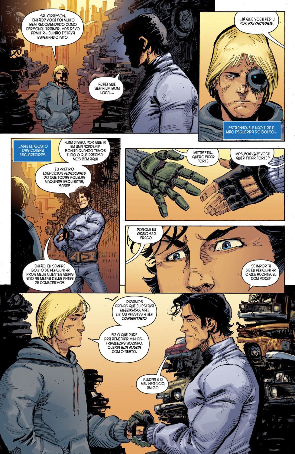Read DC Rebirth - Asa Noturna (PT-BR) PT Manga Online