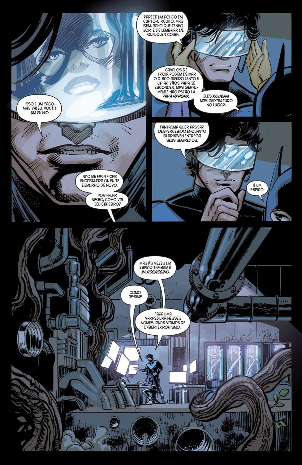 Read DC Rebirth - Asa Noturna (PT-BR) PT Manga Online
