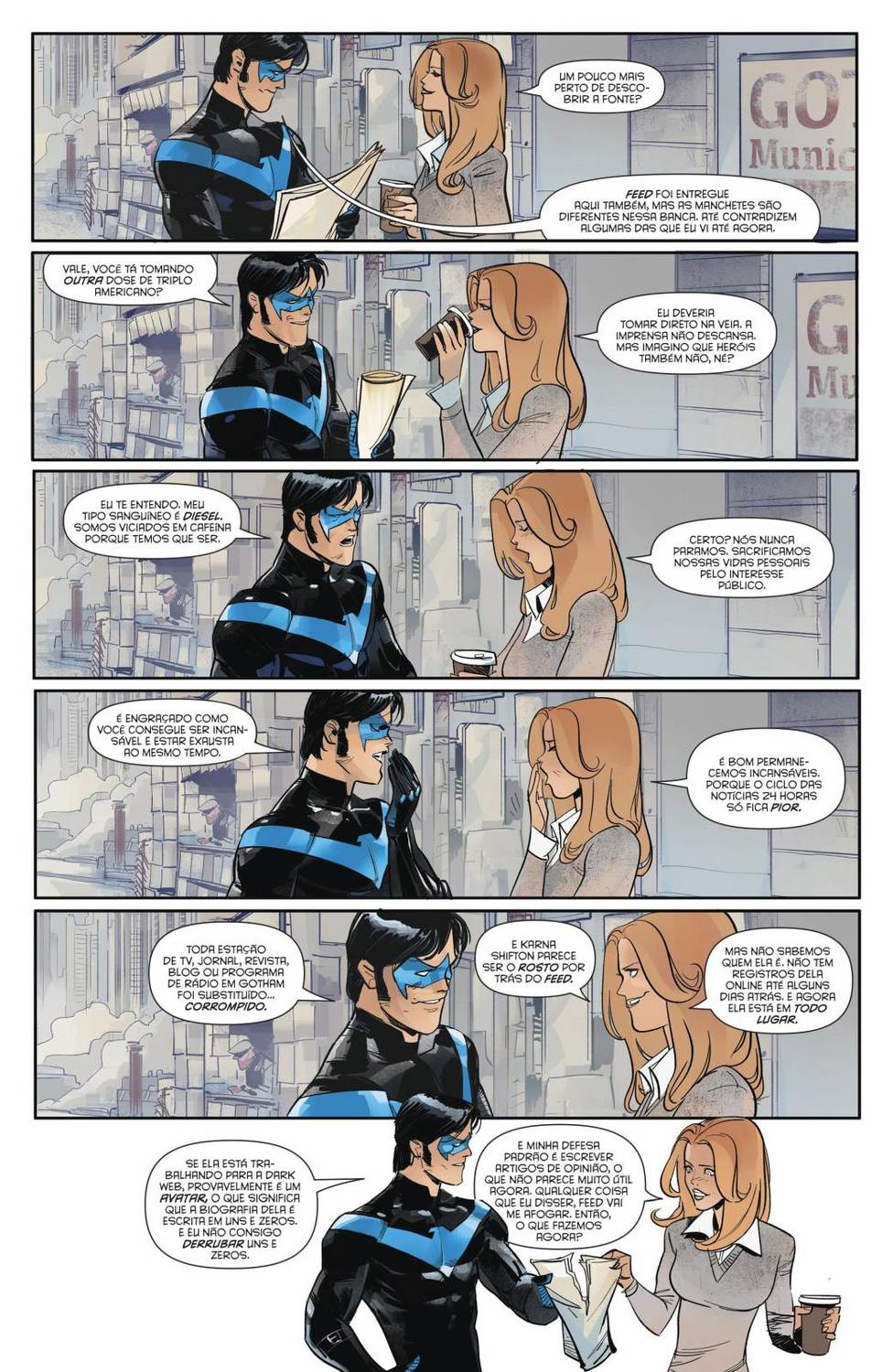 Read DC Rebirth - Asa Noturna (PT-BR) PT Manga Online