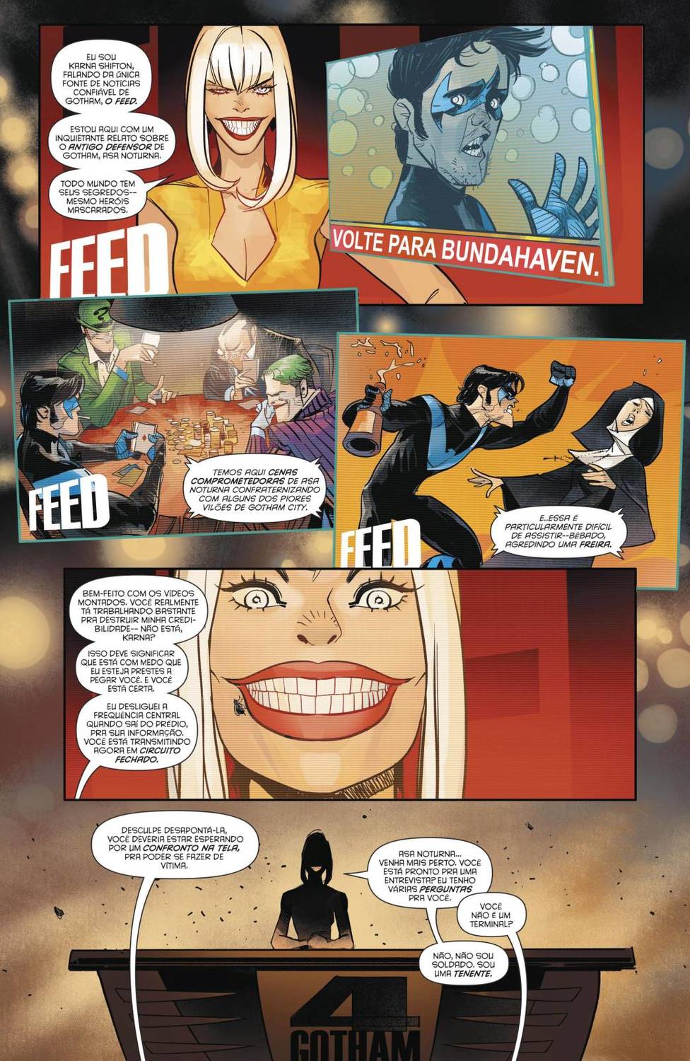 Read DC Rebirth - Asa Noturna (PT-BR) PT Manga Online