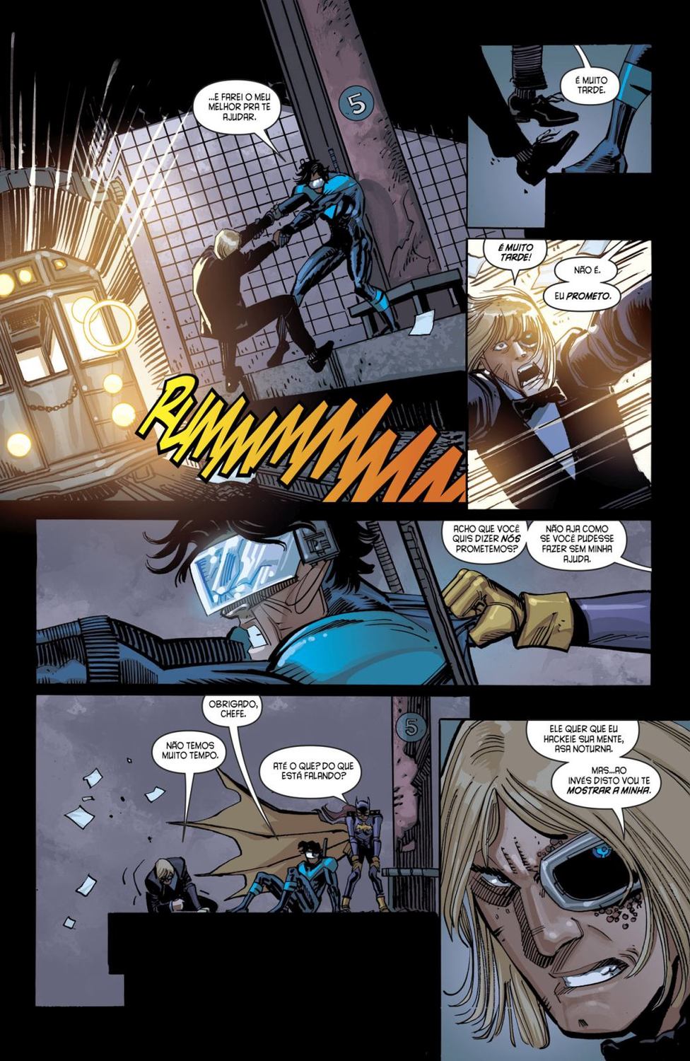 Read DC Rebirth - Asa Noturna (PT-BR) PT Manga Online