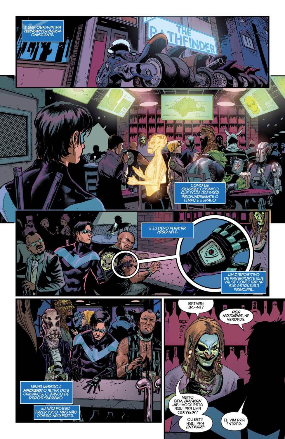Read DC Rebirth - Asa Noturna (PT-BR) PT Manga Online