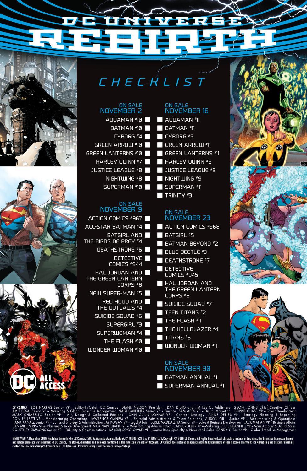 Read DC Rebirth - Asa Noturna (PT-BR) PT Manga Online