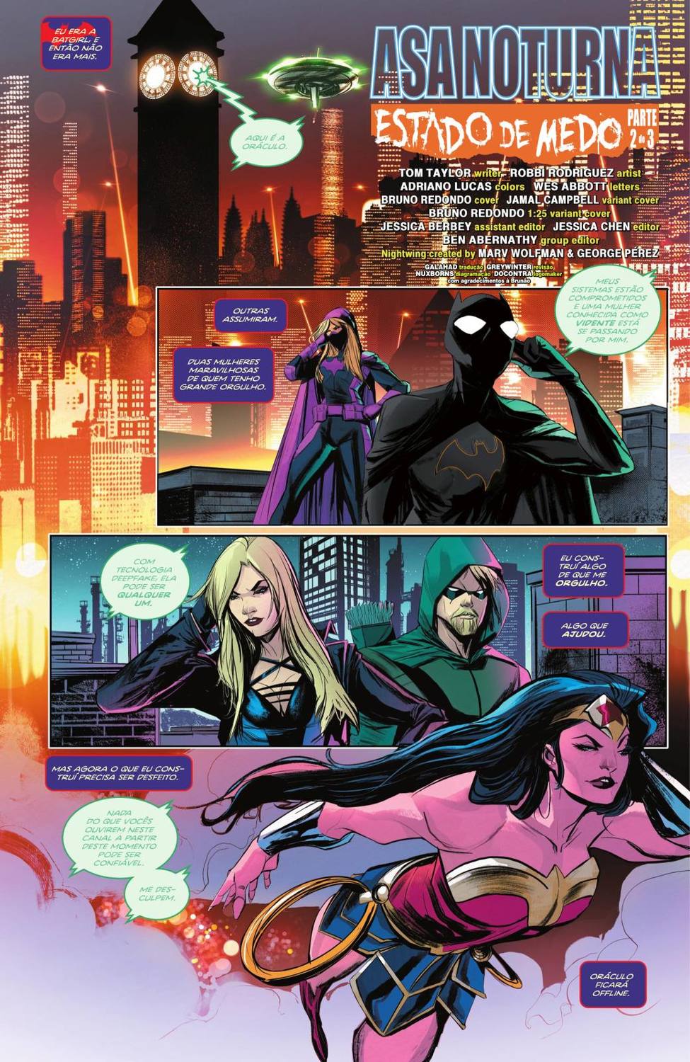 Read DC Rebirth - Asa Noturna (PT-BR) PT Manga Online