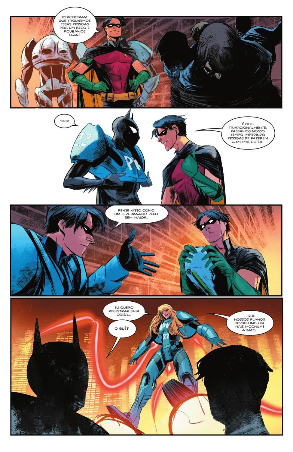 Read DC Rebirth - Asa Noturna (PT-BR) PT Manga Online