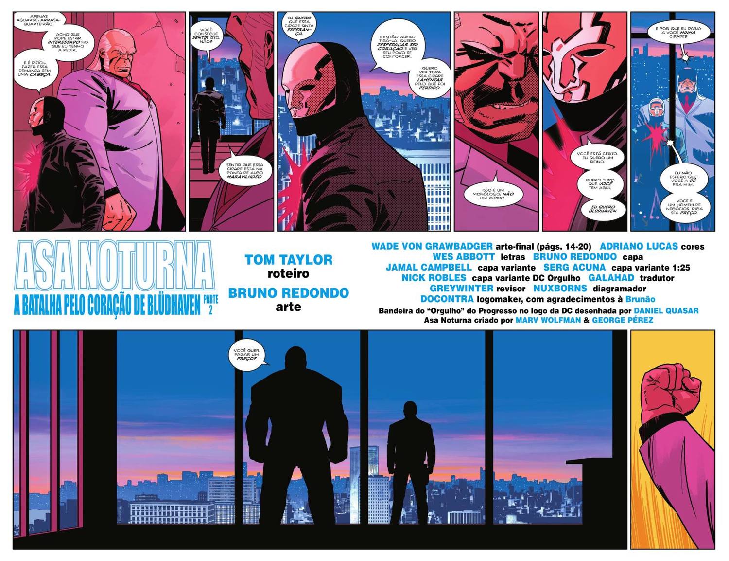 Read DC Rebirth - Asa Noturna (PT-BR) PT Manga Online