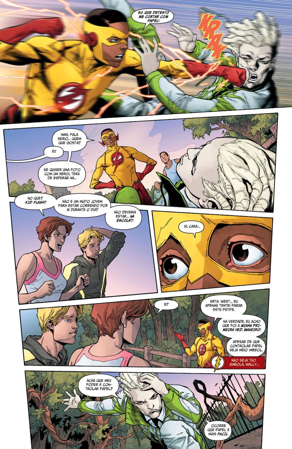 Read DC Rebirth - Flash (PT-BR) PT Manga Online