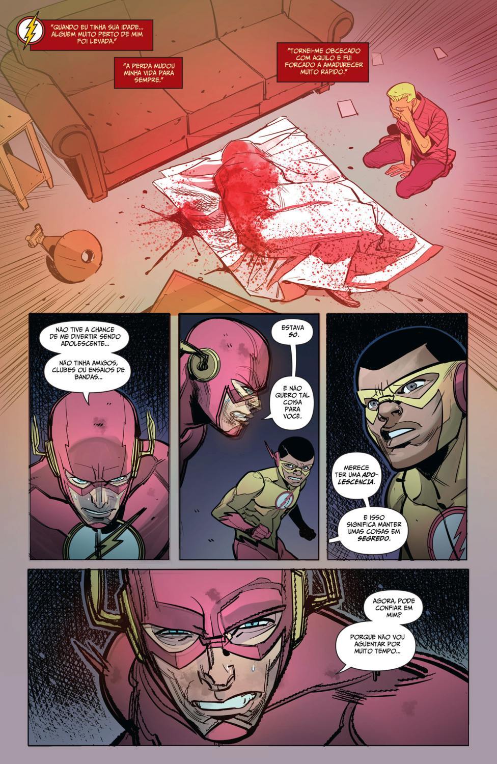 Read DC Rebirth - Flash (PT-BR) PT Manga Online