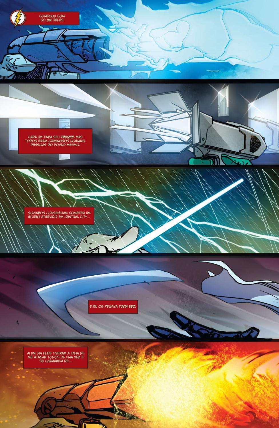 Read DC Rebirth - Flash (PT-BR) PT Manga Online