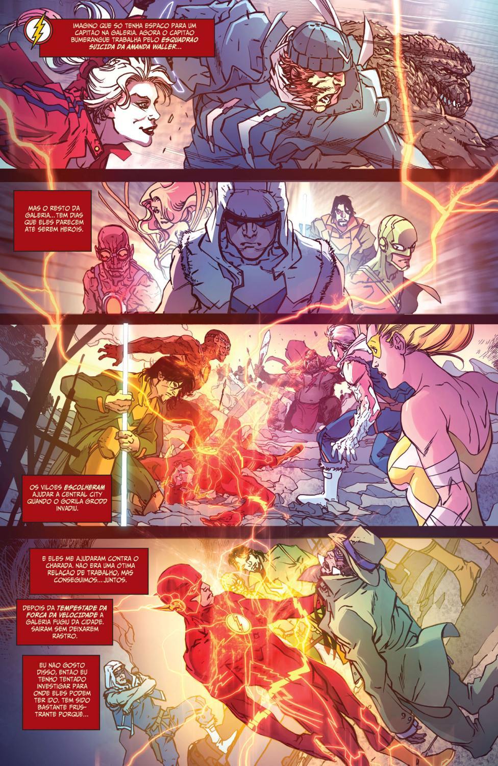 Read DC Rebirth - Flash (PT-BR) PT Manga Online