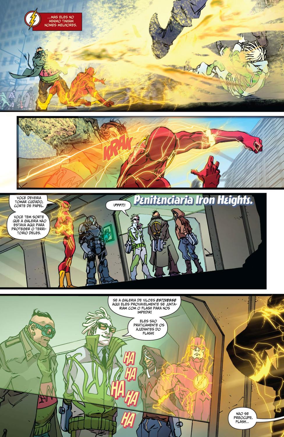 Read DC Rebirth - Flash (PT-BR) PT Manga Online