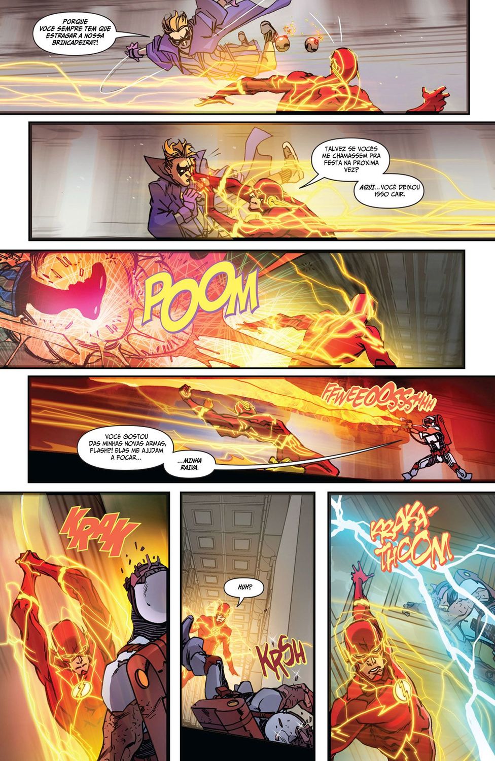 Read DC Rebirth - Flash (PT-BR) PT Manga Online
