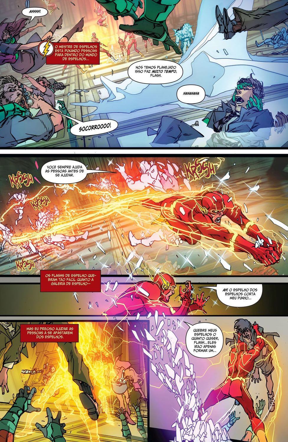Read DC Rebirth - Flash (PT-BR) PT Manga Online