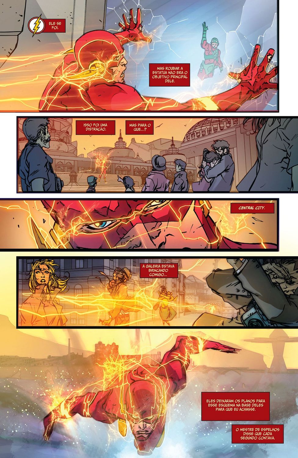 Read DC Rebirth - Flash (PT-BR) PT Manga Online