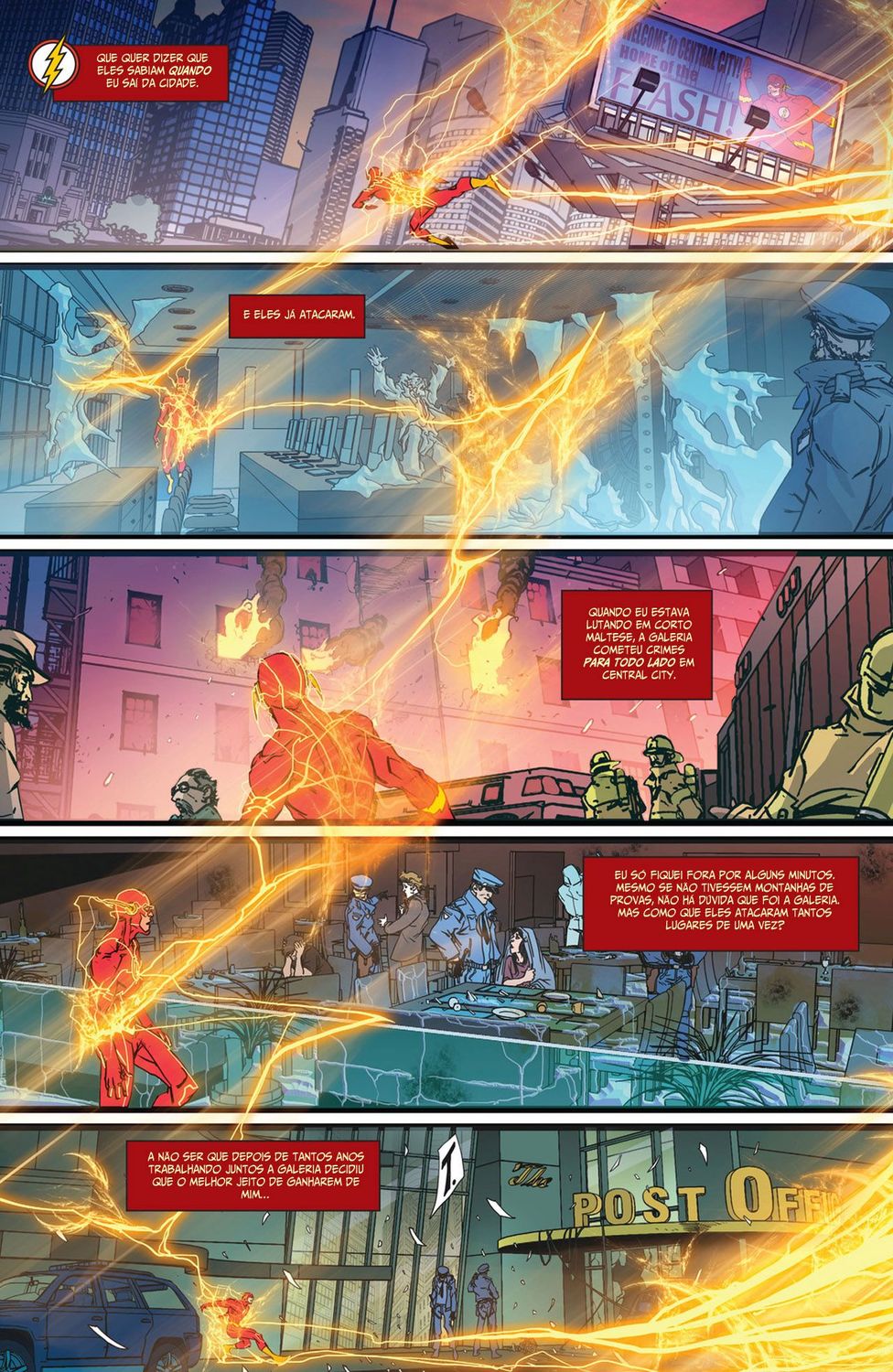 Read DC Rebirth - Flash (PT-BR) PT Manga Online