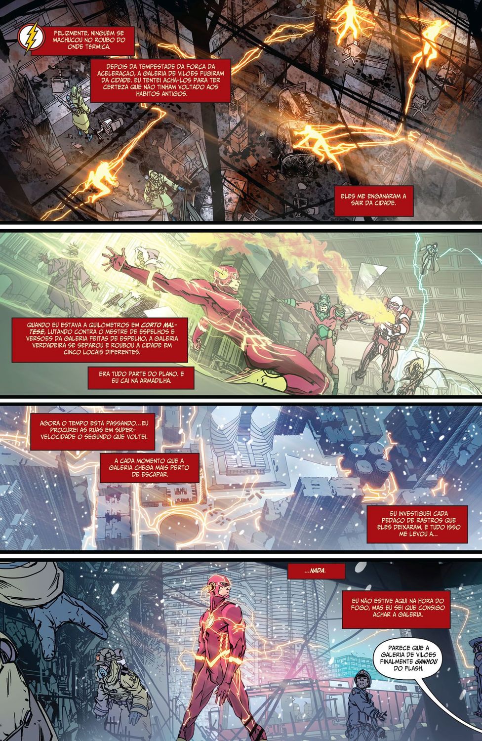 Read DC Rebirth - Flash (PT-BR) PT Manga Online