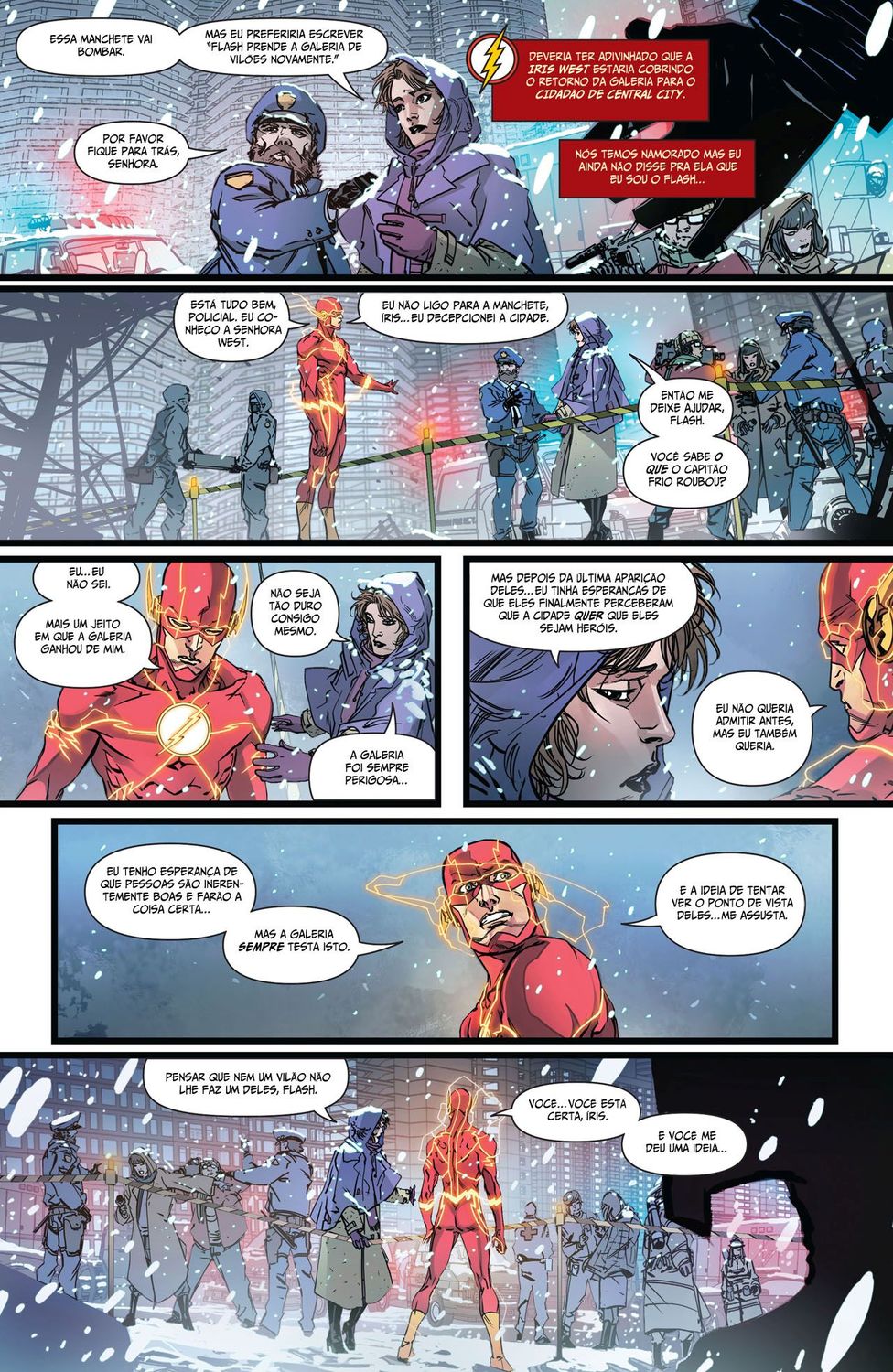Read DC Rebirth - Flash (PT-BR) PT Manga Online