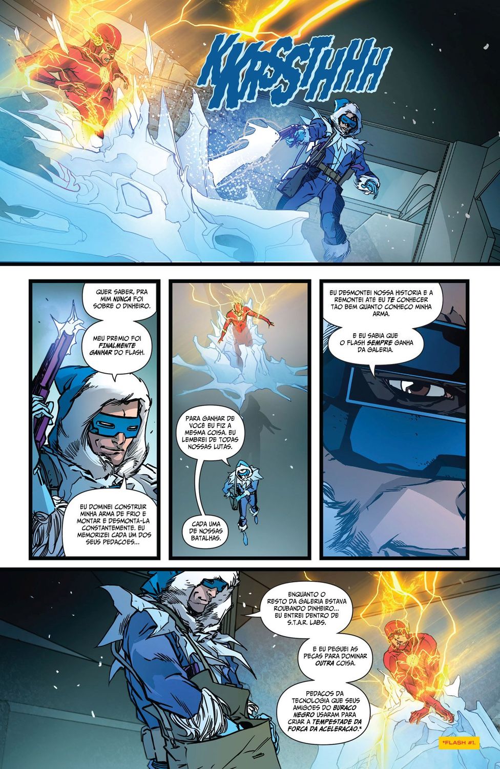 Read DC Rebirth - Flash (PT-BR) PT Manga Online
