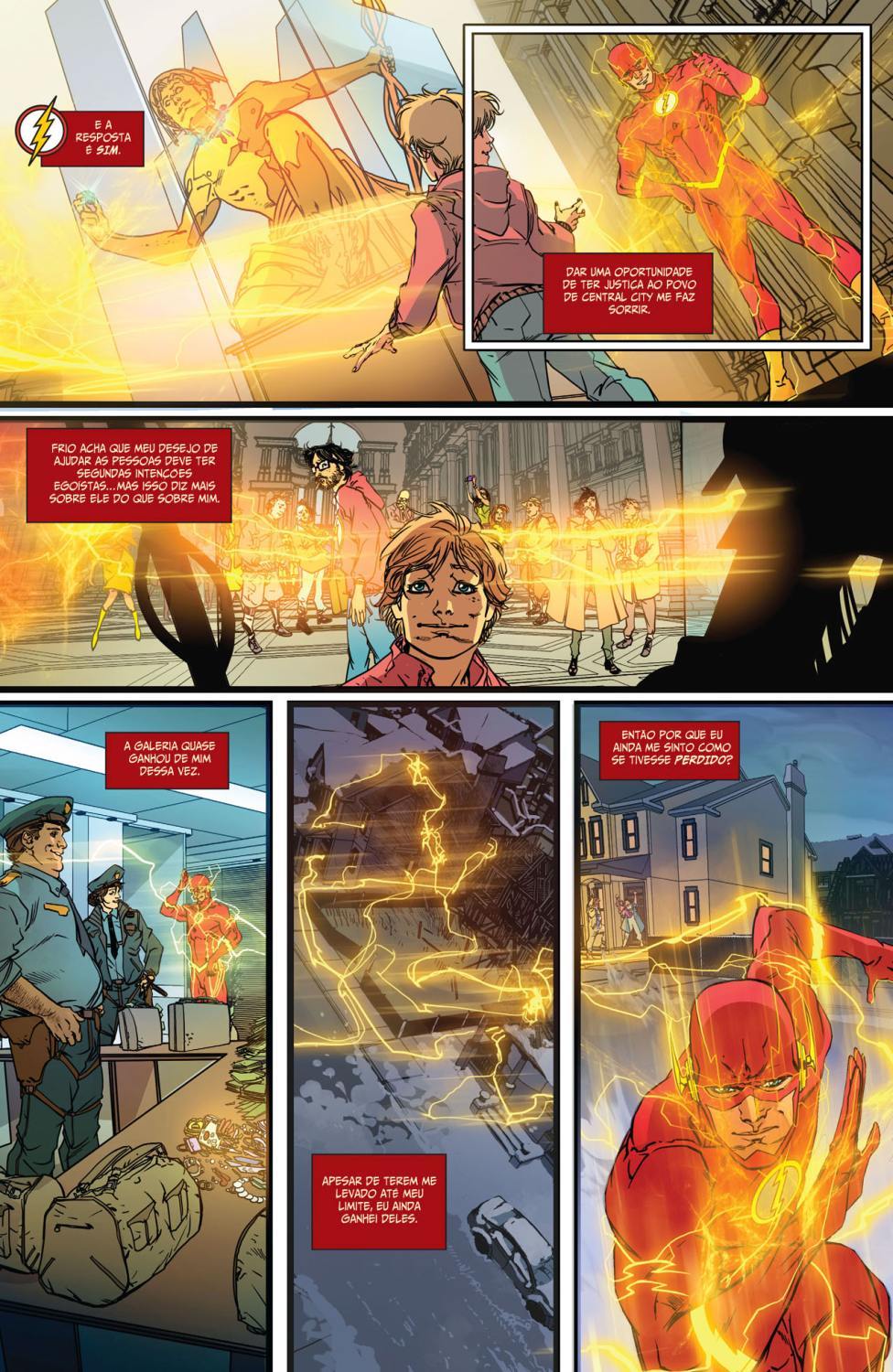 Read DC Rebirth - Flash (PT-BR) PT Manga Online