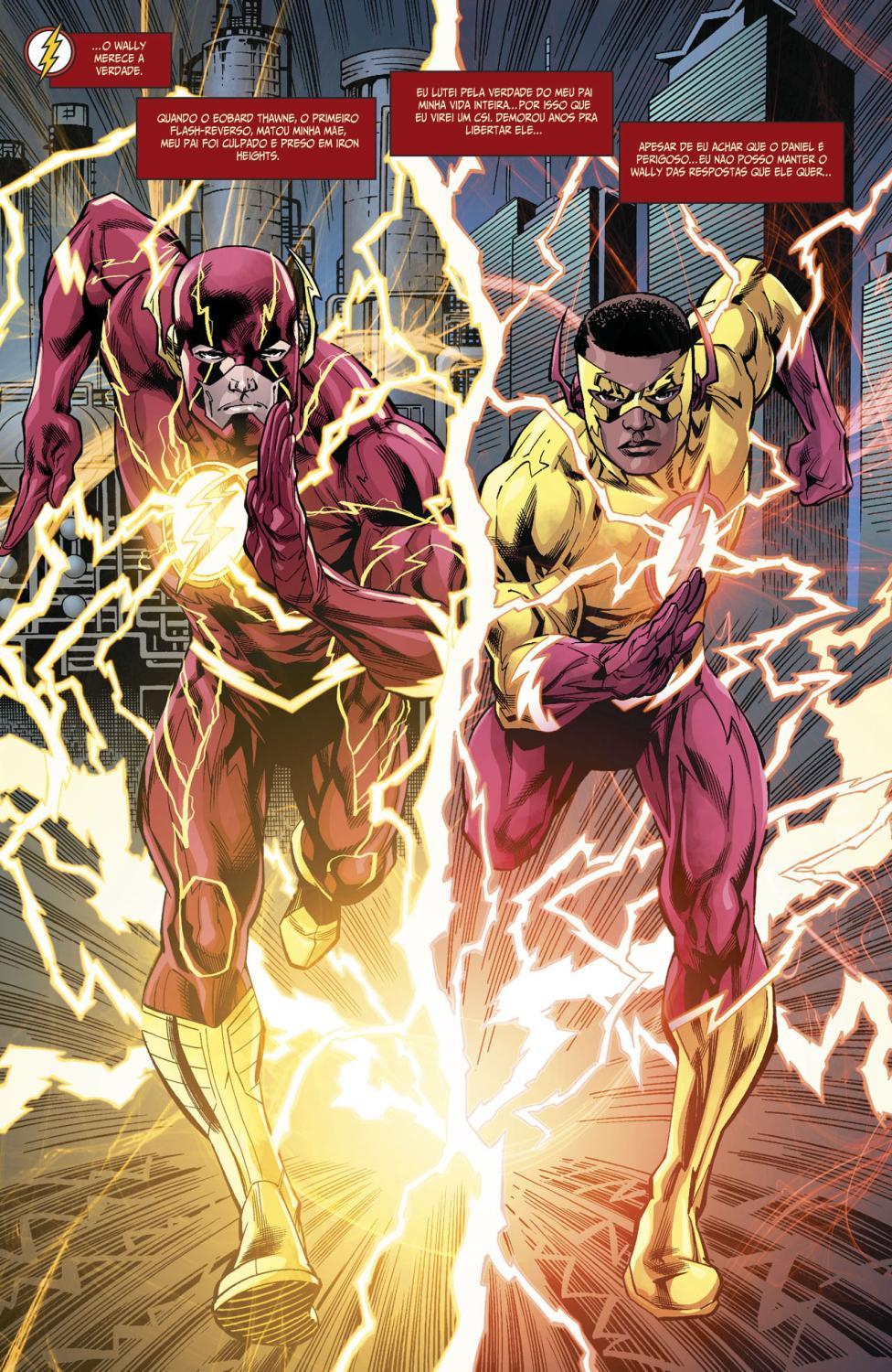 Read DC Rebirth - Flash (PT-BR) PT Manga Online